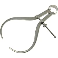 Starrett 79A4-79a-4 sólido tuerca pinza de resorte exterior- de acero- la pierna plana- 0-4&quot-gama